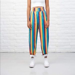 Lucy and Yak Rainbow Trousers